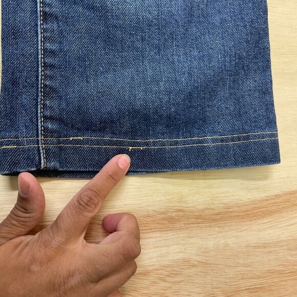 Salt Bootcut Jeans Sz 12 /31 Mulberry Street Medium Rise 26.5" Inseam USA Made - Picture 10 of 12